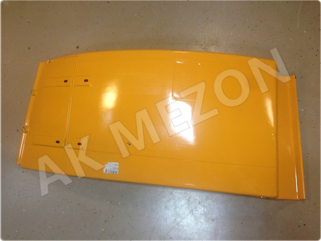 SHAANXI : Крыло заднее левое желтое (брызговик) F2000 SHAANXI 